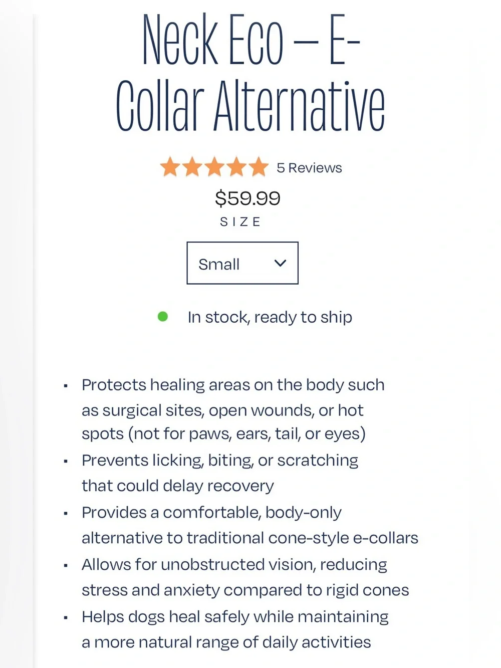 Black Dog Protective Collar - Soft Foam Neck Cone